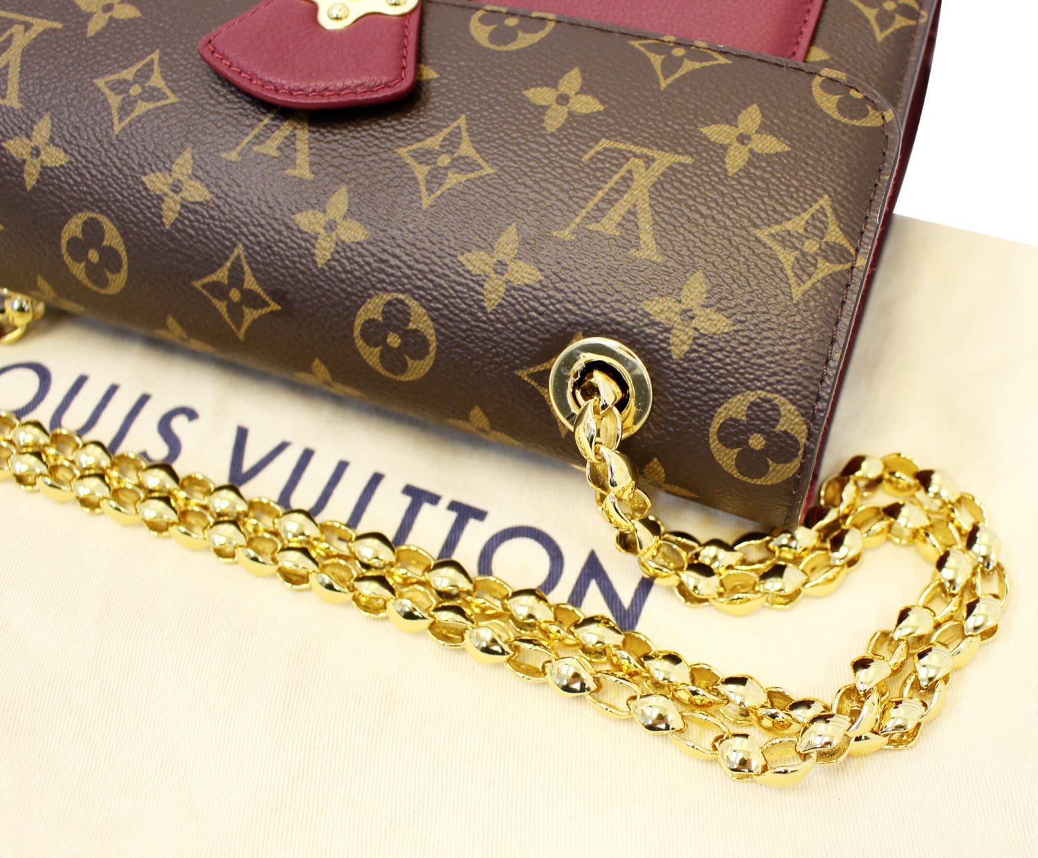 Louis Vuitton Monogram Canvas Raisin Victoire Chain Bag, myGemma, JP