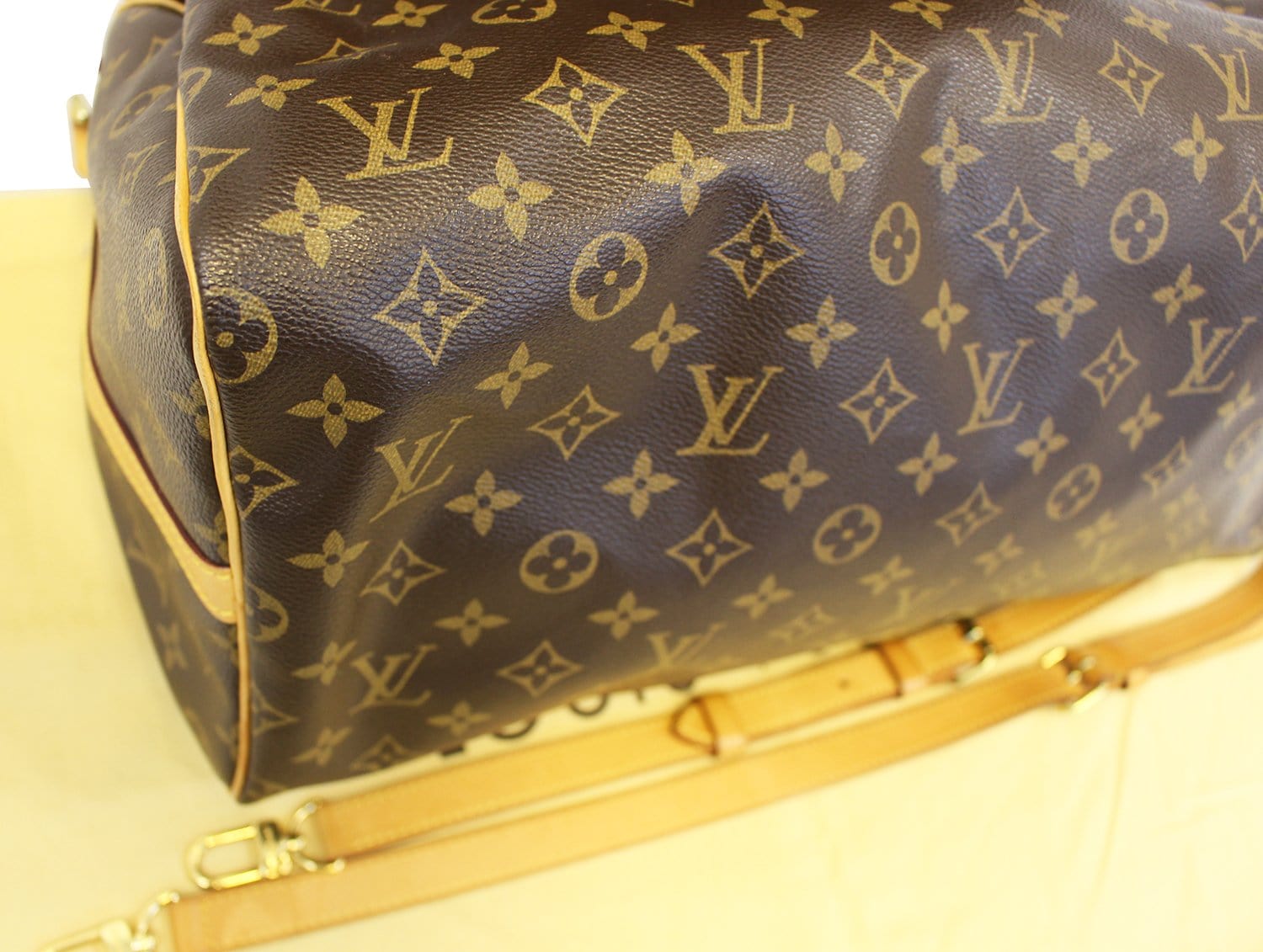 Louis Vuitton Speedy 40 Brown Canvas Handbag (Pre-Owned)