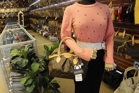 LOUIS VUITTON Monogram Tivoli PM Shoulder Handbag