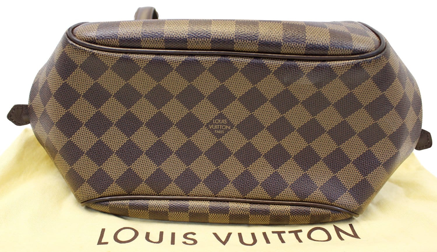 Louis Vuitton Damier Ebene Belem MM N51174 Brown Cloth ref.888778
