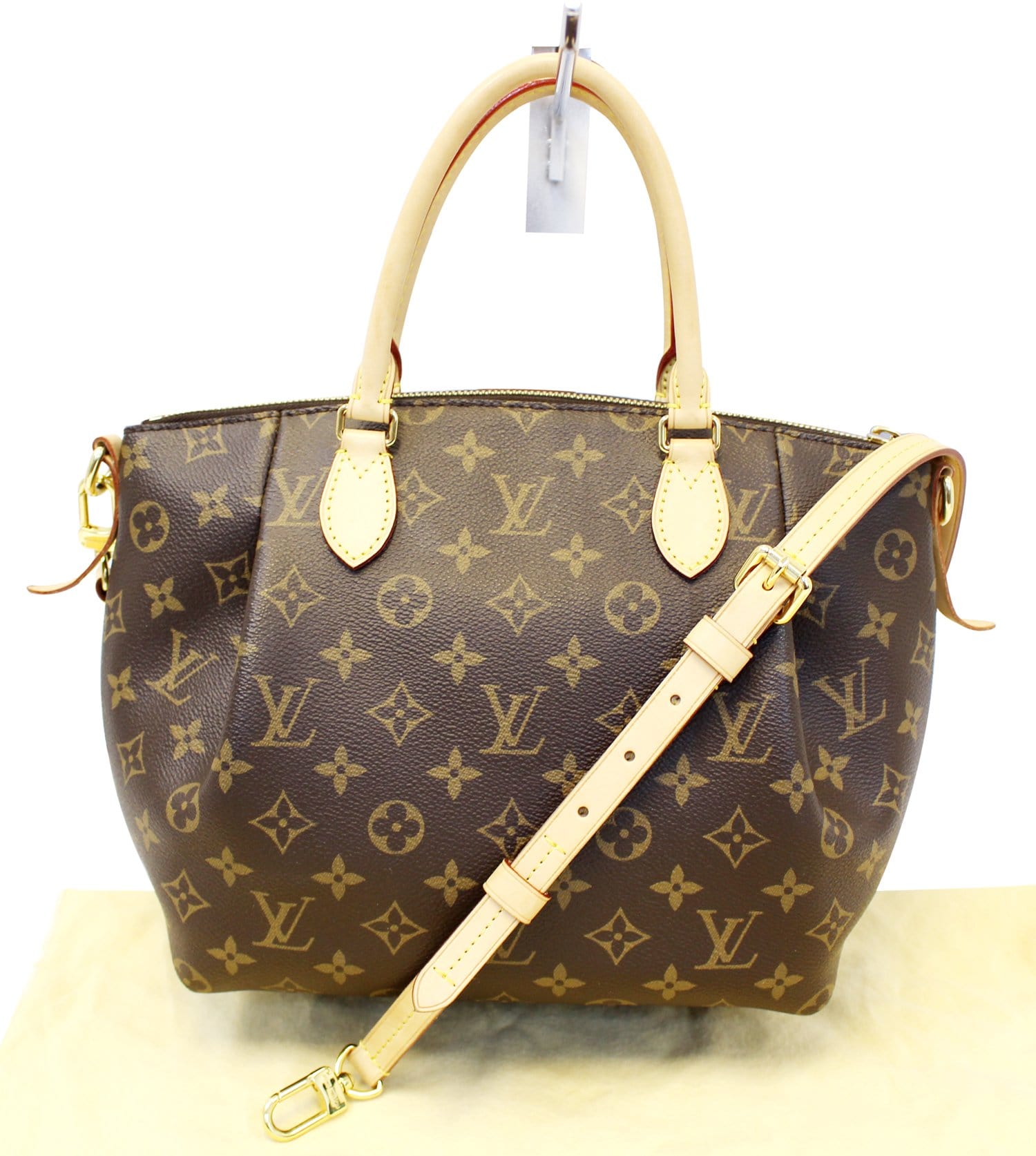 Louis Vuitton Size Brown/Tan Monogrammed Leather Designer Purse – Another  Season Consignments