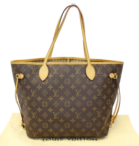 LOUIS VUITTON Monogram Neverfull MM Shoulder Bag