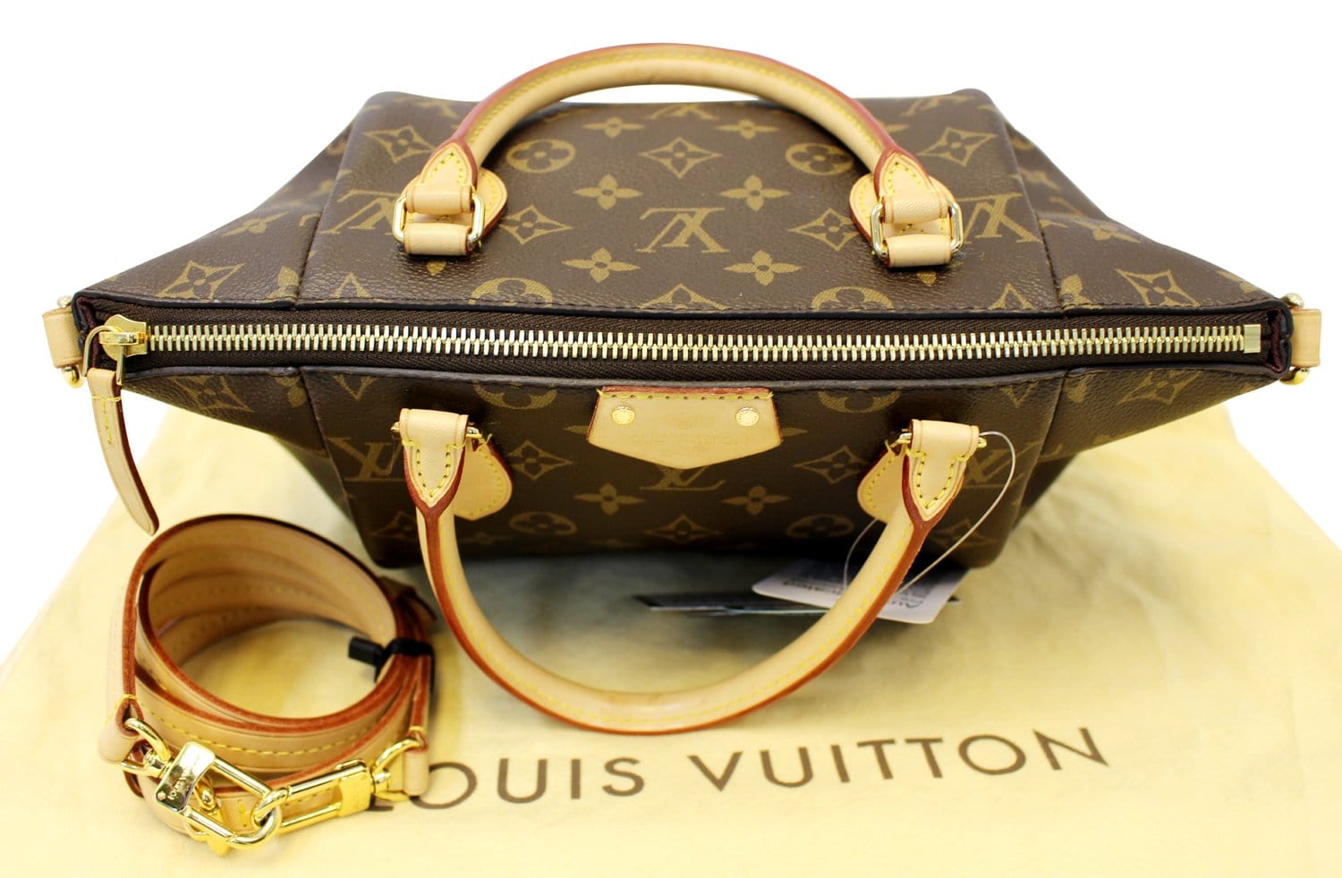 Louis Vuitton Brown Monogram Canvas Site Bag – On Que Style