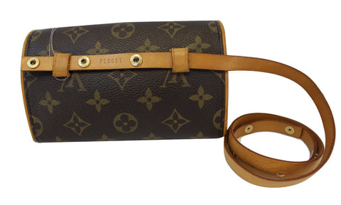 LOUIS VUITTON Monogram Canvas Florentine Pouch Bum Bag