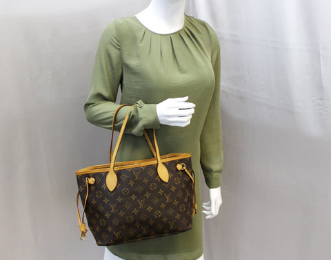 LOUIS VUITTON Monogram Neverfull PM Tote Bag
