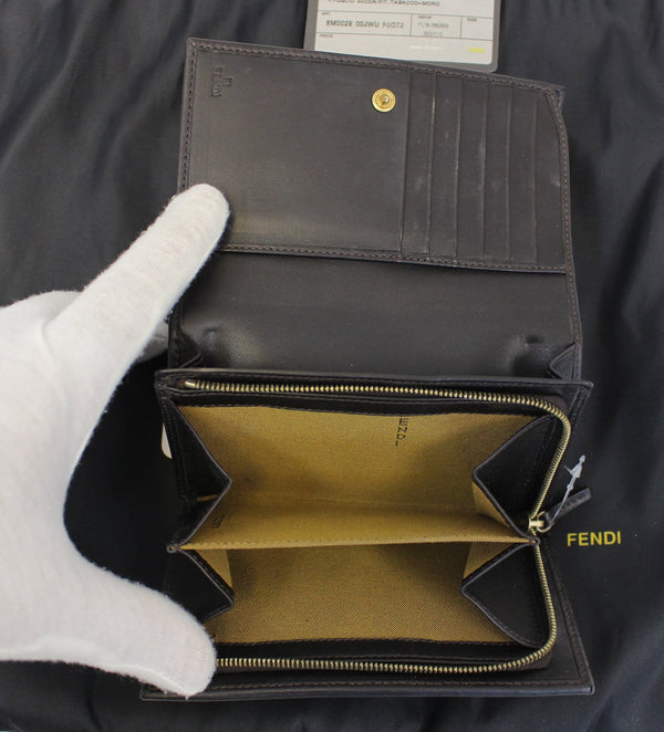 FENDI Monogram Zucca Wallet