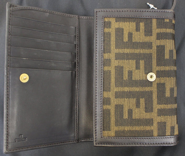 FENDI Monogram Zucca Wallet