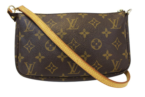 LOUIS VUITTON Monogram Pochette Accessoires Long Strap