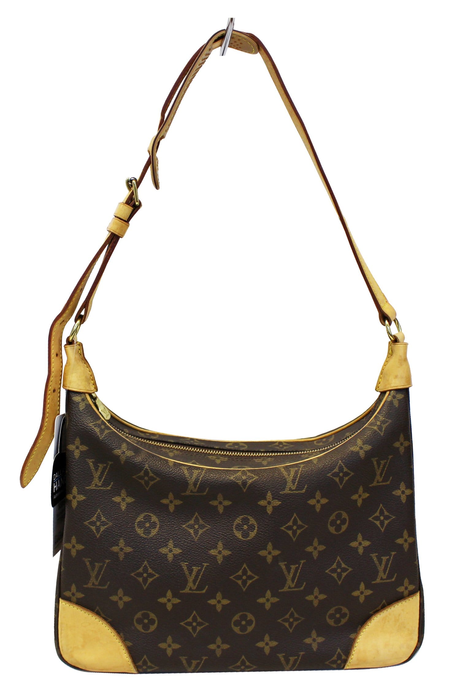 Authentic Louis Vuitton Monogram Boulogne 30 Shoulder Cross Bag