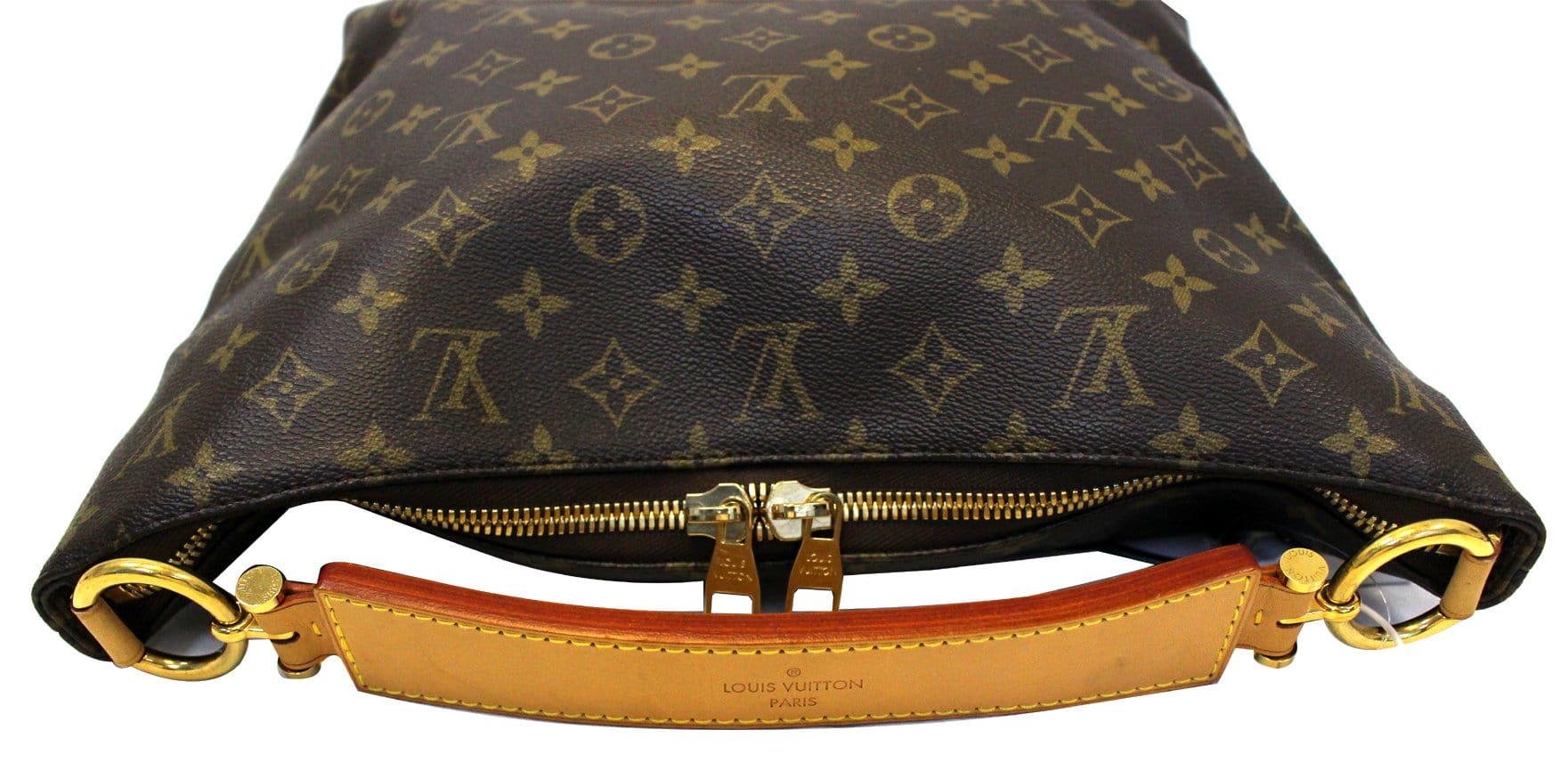 Louis Vuitton Sac Plat PM Monogram Canvas Two-way Shoulder Handbag M46 –  SONOBE KE
