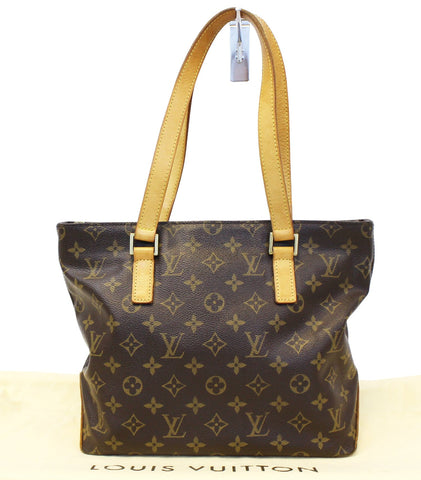 LOUIS VUITTON Monogram Canvas Cabas Piano Shoulder Bag