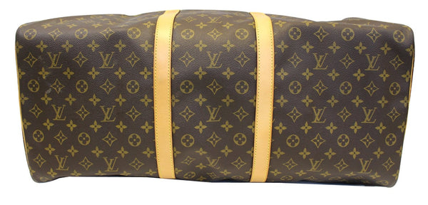 LOUIS VUITTON Monogram Canvas Keepall 60 Bandouliere Bag