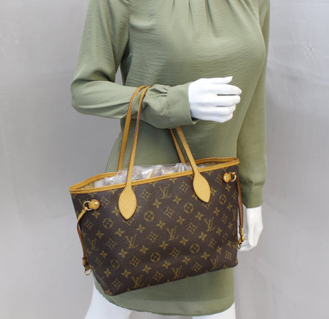 LOUIS VUITTON Monogram Neverfull PM Tote Bag