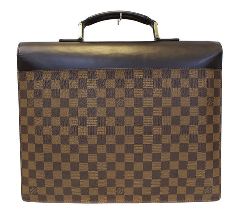 LOUIS VUITTON Damier Ebene Altona PM Brief Case