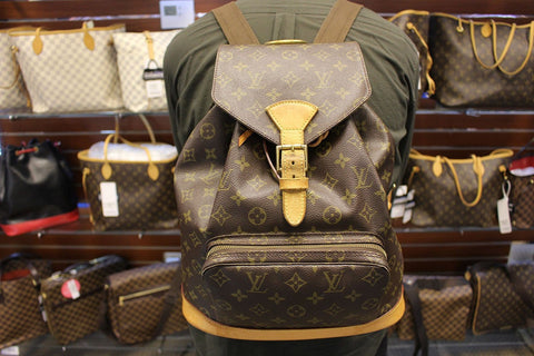LOUIS VUITTON Monogram Canvas Montsouris GM Backpack