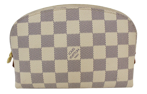 Louis Vuitton Damier Azur Canvas Cosmetic Pouch for sale
