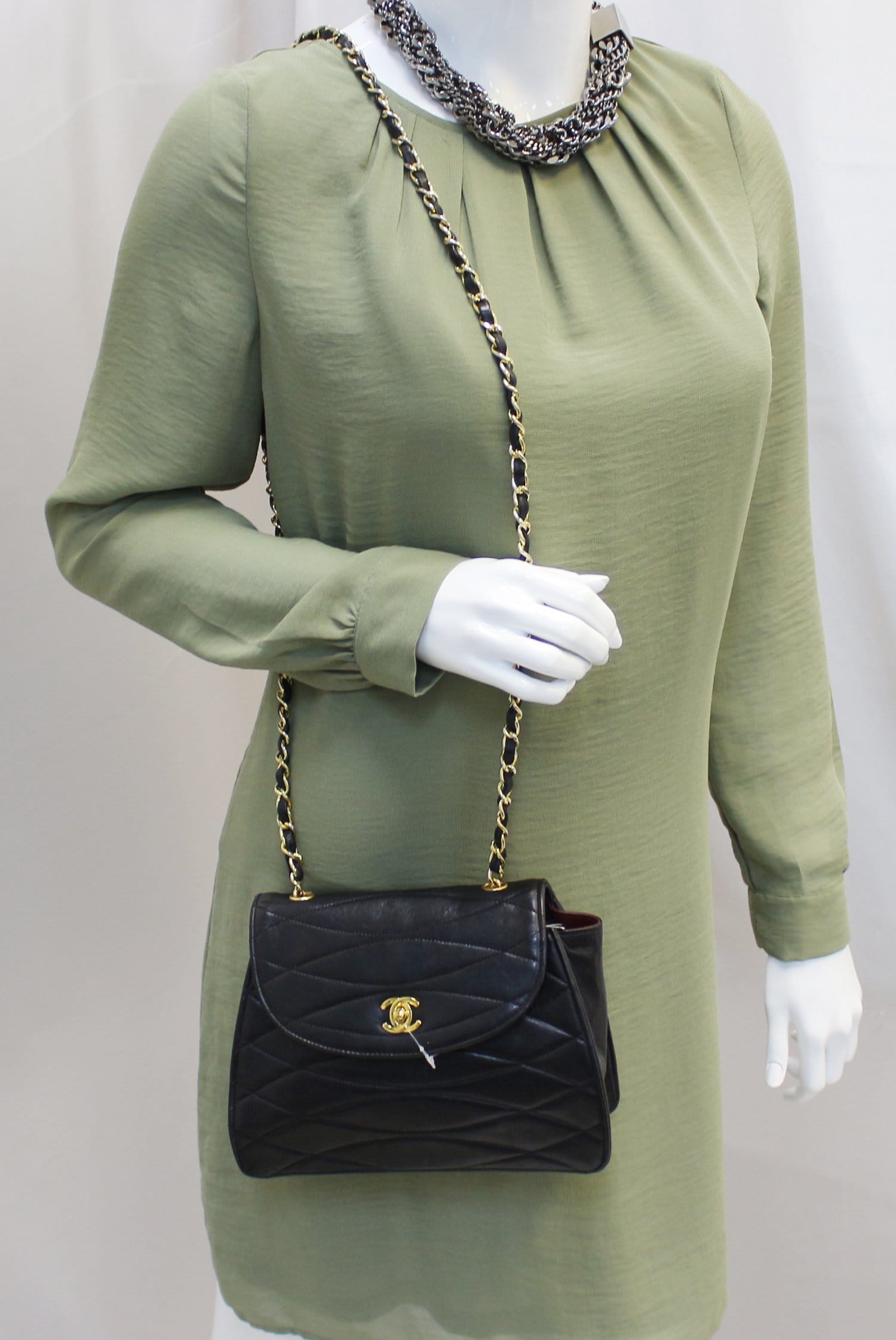RARE• Chanel Vintage Full Flap Bag (Series 0), Women's Fashion