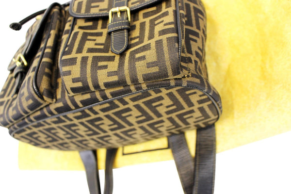Fendi Zucca Backpack - Fendi Backpack Monogram leather