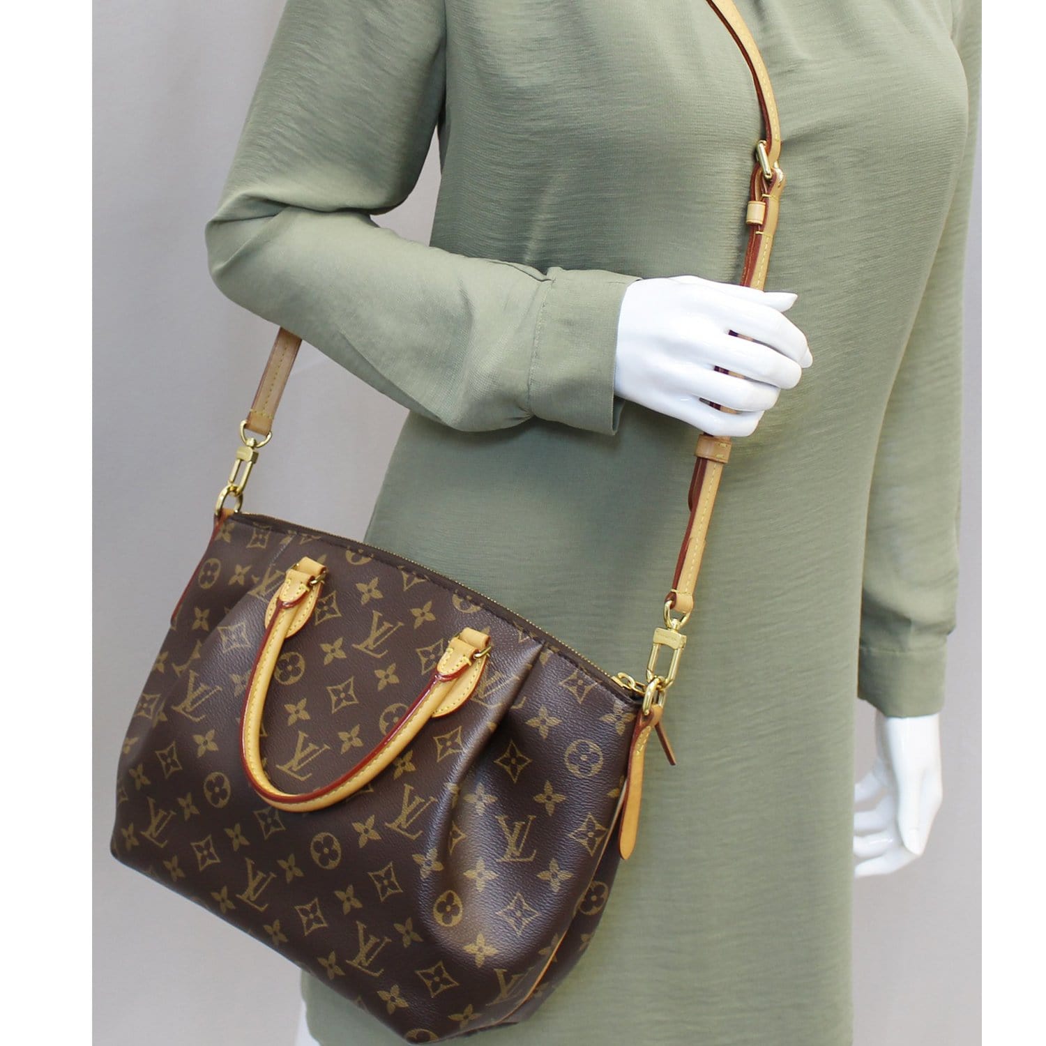 LOUIS VUITTON Turenne PM Monogram Canvas Shoulder Bag Brown louis-vuitton-turenne-pm-monogram-canvas-shoulder-bag-brown