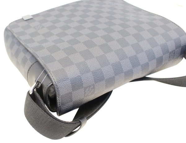LOUIS VUITTON Damier Graphite District PM Crossbody Bag