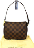 LOUIS VUITTON Damier Ebene Trousse Make-up Bag