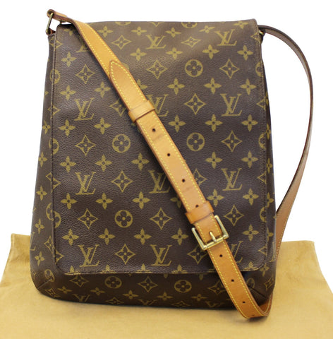 LOUIS VUITTON Musette Salsa GM Monogram Crossbody Shoulder Bag