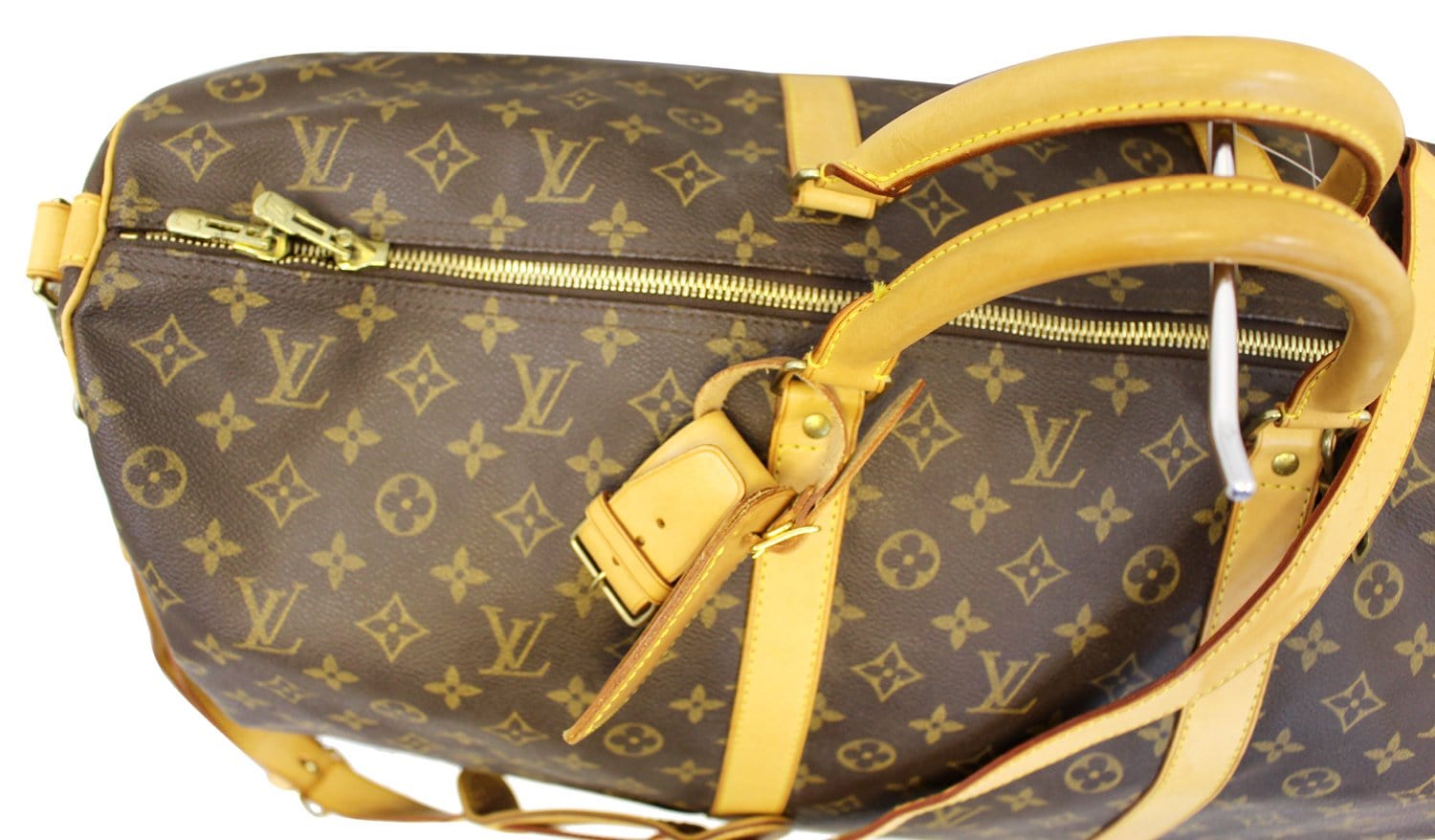 Louis Vuitton Large Monogram Keepall Bandouliere 60 Duffle with