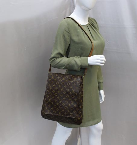 LOUIS VUITTON Musette Salsa GM Monogram Crossbody Shoulder Bag