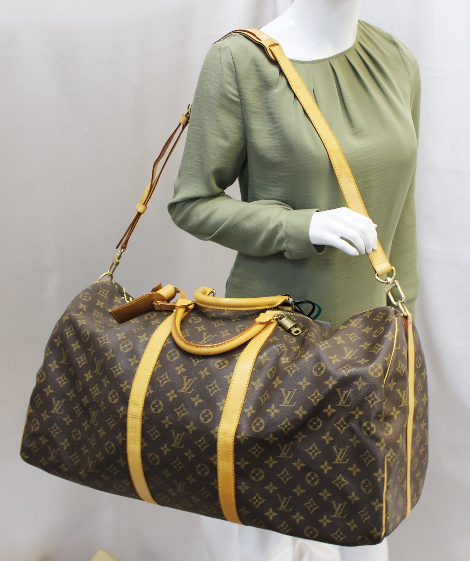 Louis Vuitton 2000 pre-owned Keepall Bandouliere 60 two-way Travel Bag -  Farfetch