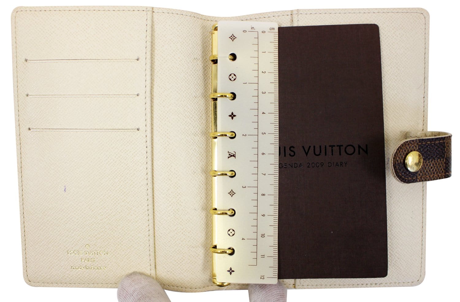 Sold at Auction: AUTHENTIC LOUIS VUITTON DAY PLANNER