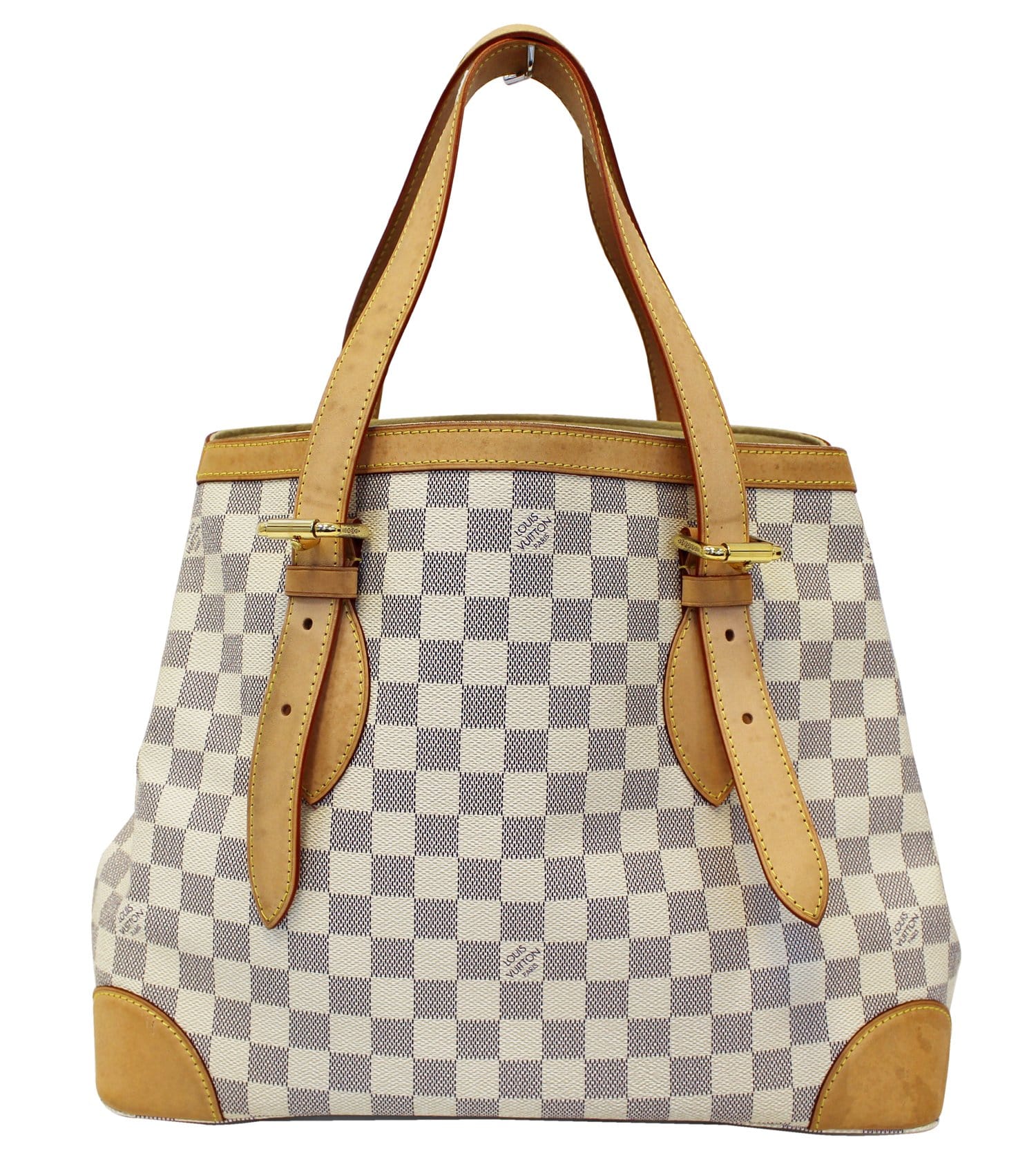 Louis Vuitton Damier Azur Delightful MM Shoulder Bag (SHF-23031
