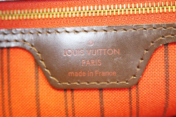 Louis Vuitton Delightful PM Damier Ebene Shoulder Bag - lv logo