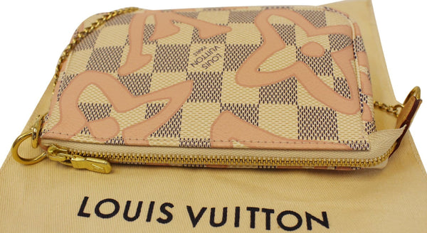 LOUIS VUITTON Damier Azur Tahitienne Mini Pochette Accessories