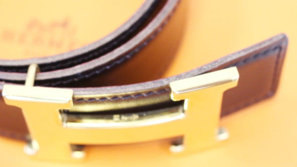 Hermes Belt Constance Buckle H Reversible Size 65 - hermes logo