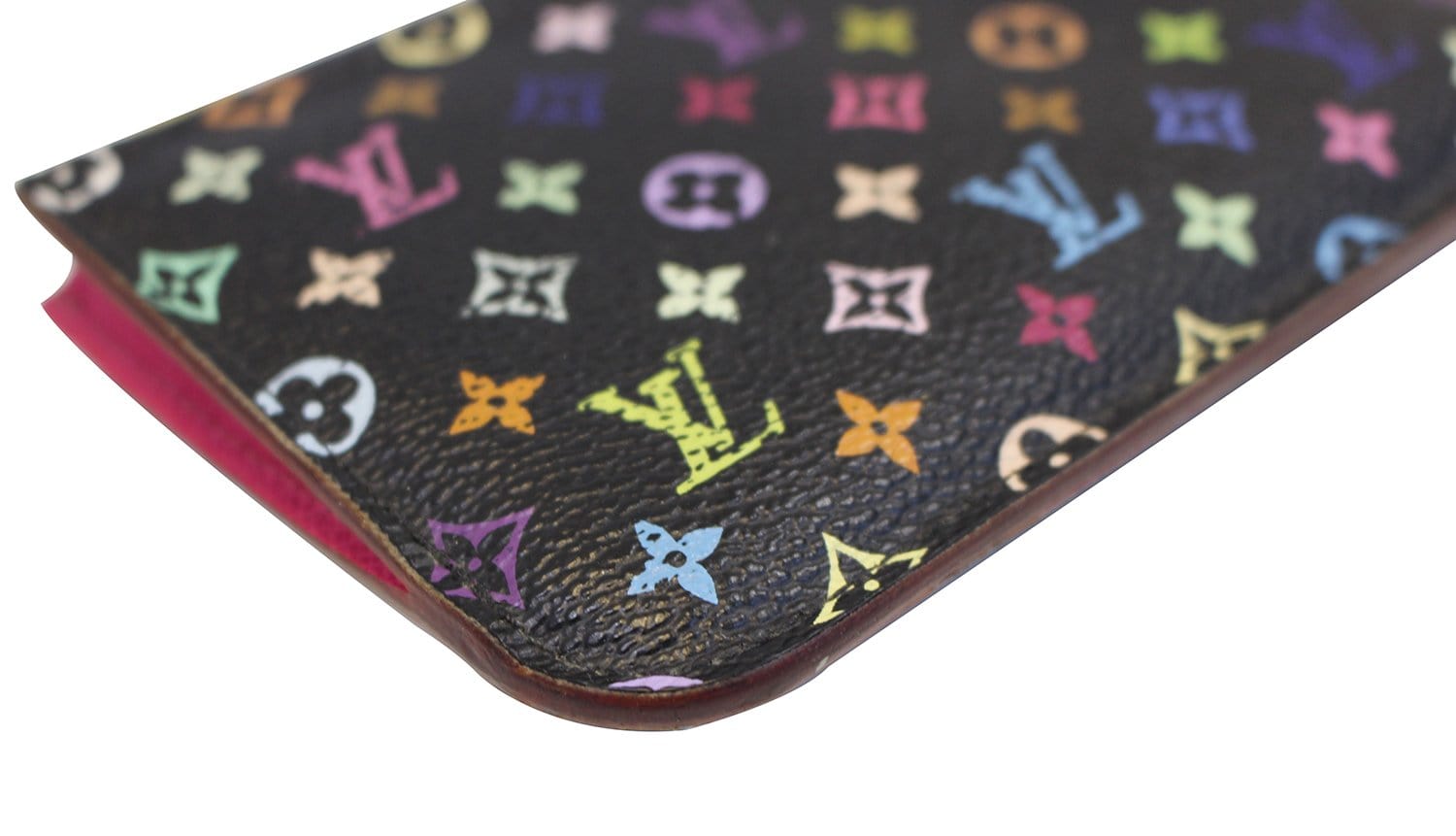 Louis Vuitton Black Monogram Multicolor Pochette Cles NM Key Holder -  Yoogi's Closet
