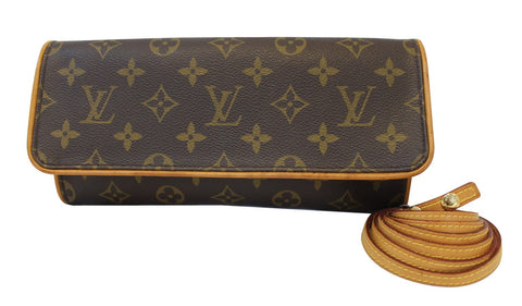 LOUIS VUITTON Monogram Canvas Twin GM Crossbody Pouch