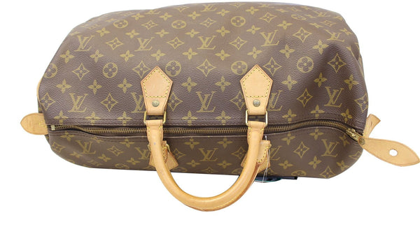 Louis Vuitton Speedy 40 Monogram Canvas zipper Bag
