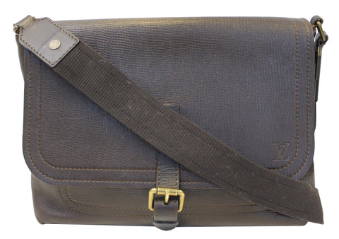 LOUIS VUITTON Utah Leather Omaha Messenger Bag - Last Call
