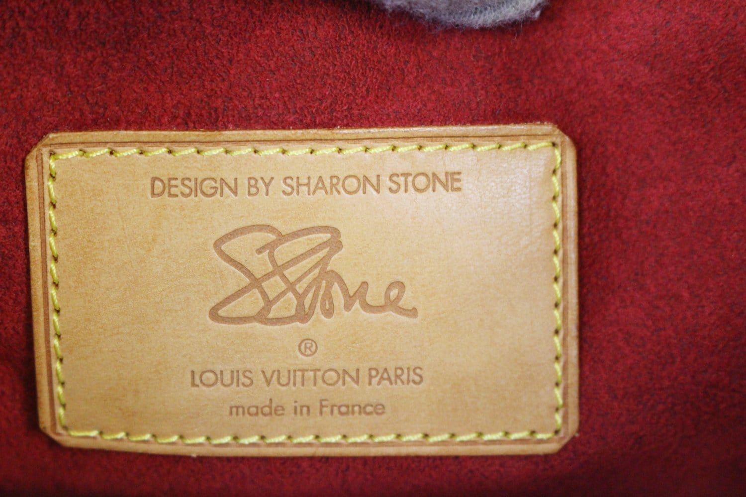 LOUIS VUITTON Monogram Sharon Stone AMFAR Vanity Three 91666