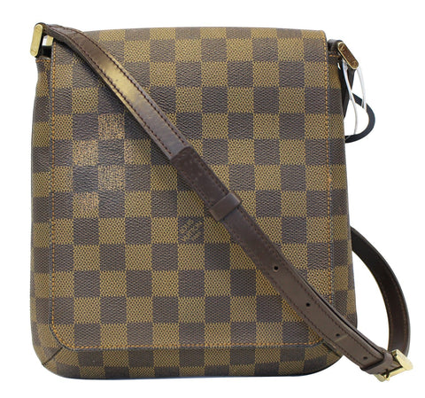 LOUIS VUITTON Damier Ebene Musette Salsa Crossbody Bag