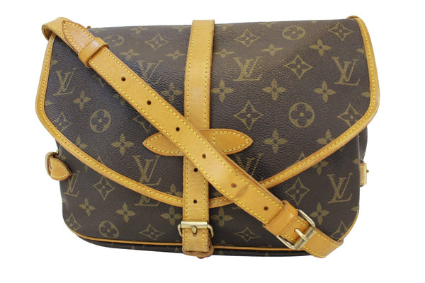 LOUIS VUITTON Monogram Canvas Saumur 30 Messenger Bag