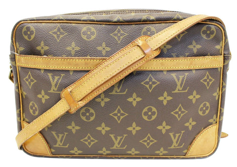 LOUIS VUITTON Monogram Canvas Trocadero 30 Crossbody Bag