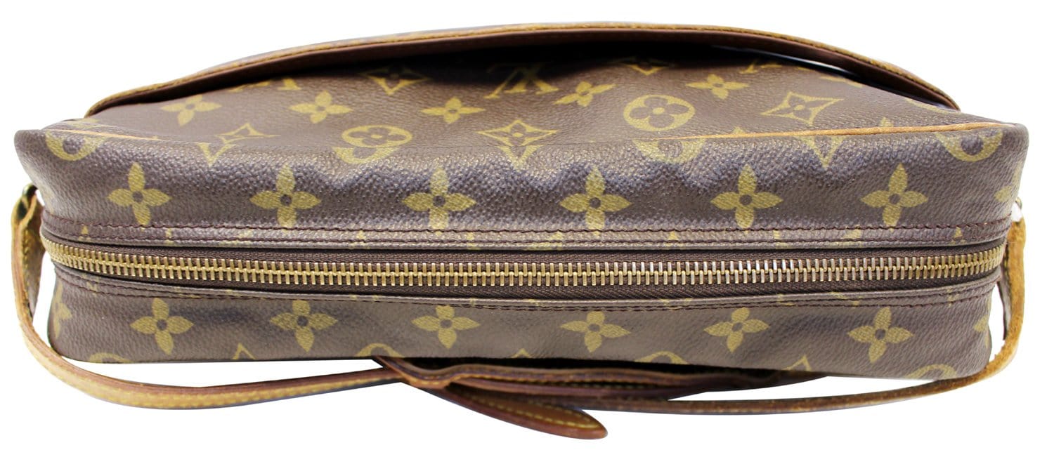 Authentic Louis Vuitton Monogram Trocadero 30 Shoulder Cross Bag M51272 LV  0594G