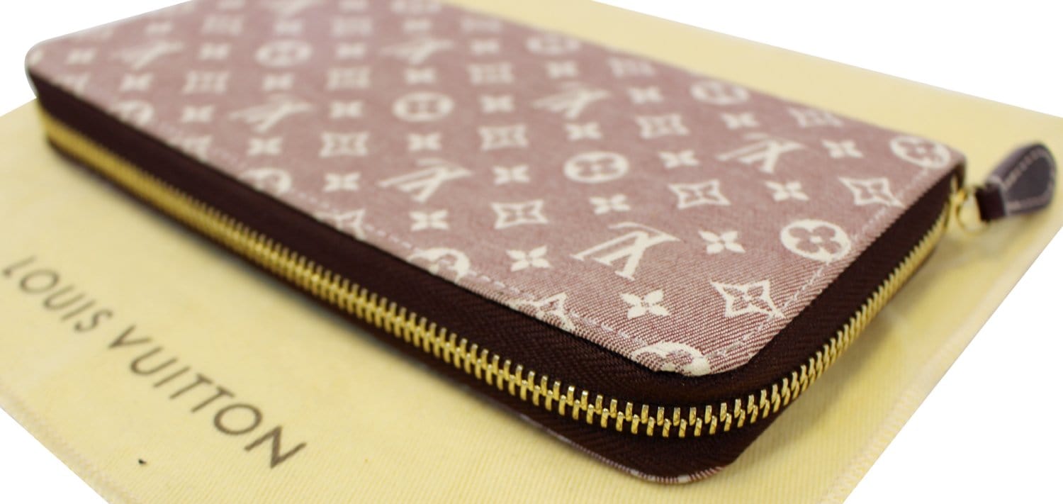 Louis Vuitton Encre Mini Lin Zippy Wallet