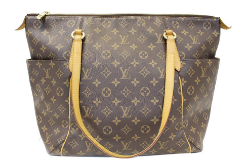 LOUIS VUITTON Monogram Canvas Totally GM Shoulder Bag