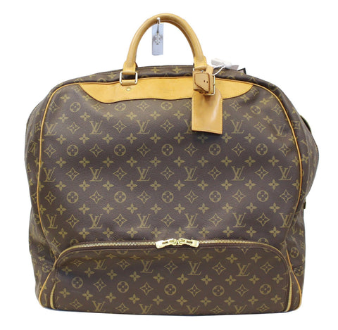 LOUIS VUITTON Monogram Canvas Evasion Brown Boston Travel Bag