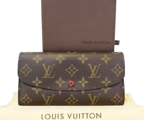 LOUIS VUITTON Monogram Emilie Wallet