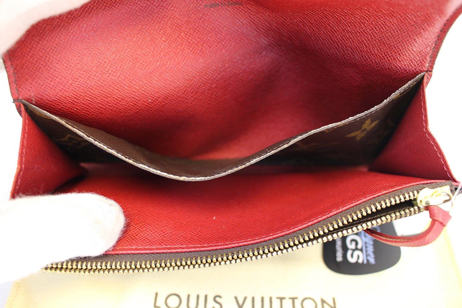 Louis Vuitton Monogram Canvas Emilie Wallet Louis Vuitton