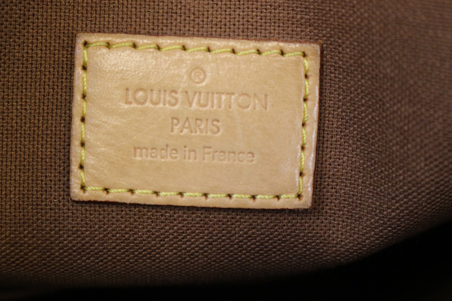 Louis Vuitton Monogram Canvas Beaubourg Shoulder Tote Bag. DC: DU2088. Made  in France.