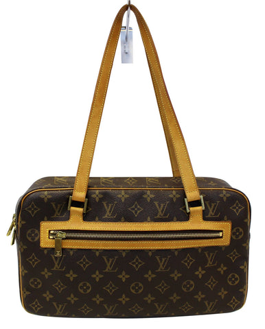 LOUIS VUITTON Monogram Canvas Cite GM Satchel Bag